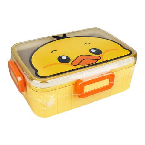 Stainless Steel Lunch Box, 600ml Capacity, Yellow, 2531G