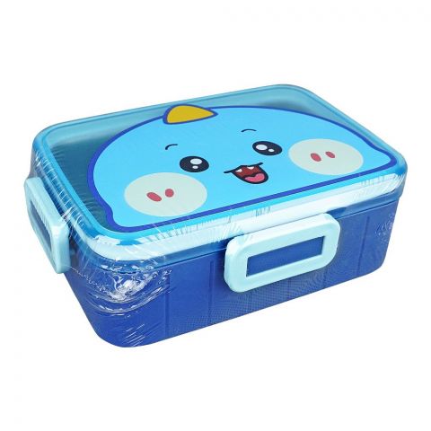 Stainless Steel Lunch Box, 600ml Capacity, Blue, 2531G