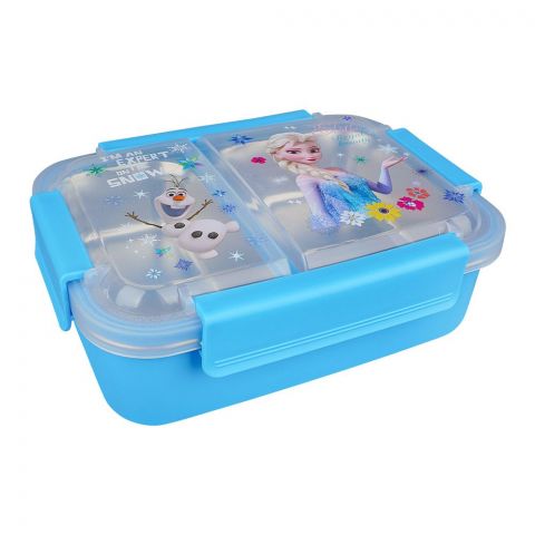 Stainless Steel Lunch Box With 2 Compartments, Sky Blue, 88125