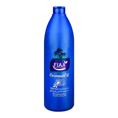 FIAA 100% Pure Coconut Oil, For Hairs, 500ml