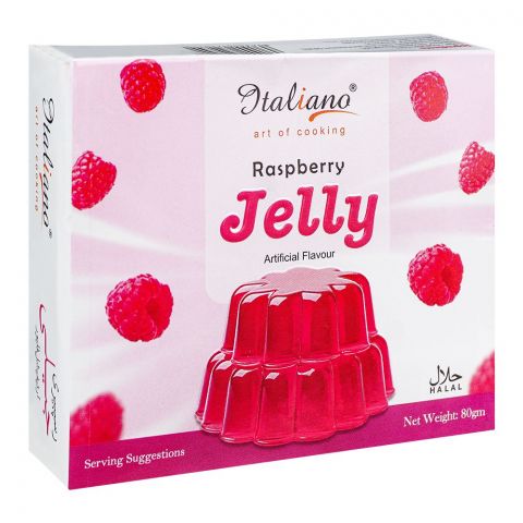 Italiano Raspberry Jelly Powder, 80gm