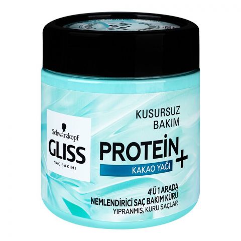Schwarzkopf Gliss 4-in-1 Hair Mask With Protein And Cocoa Butter, Moisturizes Your Stressed & Dry Hair, 400ml