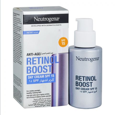 Neutrogena Retinol Boost Anti-Aging Day Cream With SPF 15, 50ml