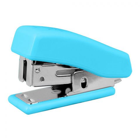 Deli Mini Stapler, No. 10 Staples, 40 Staple Capacity, Blue, E0303