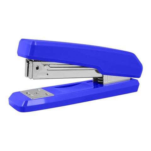 Deli Stapler With Pin Remover, 24/6 & 26/6 Staples, 50 Staple Capacity, 25 Sheet Limit, Blue, E0326