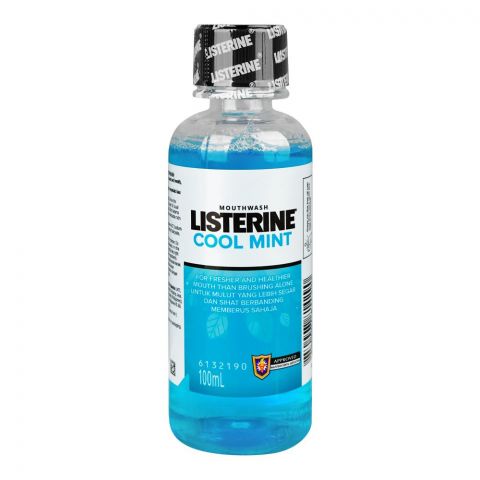 Listerine Cool Mint Mouth Wash, 100ml