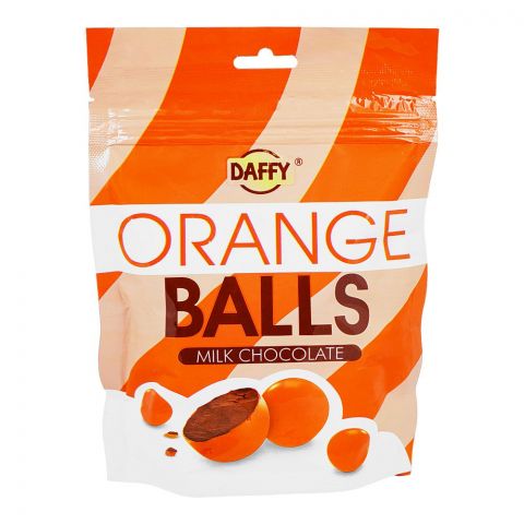 Daffy Orange Balls Milk Chocolate, 180gm