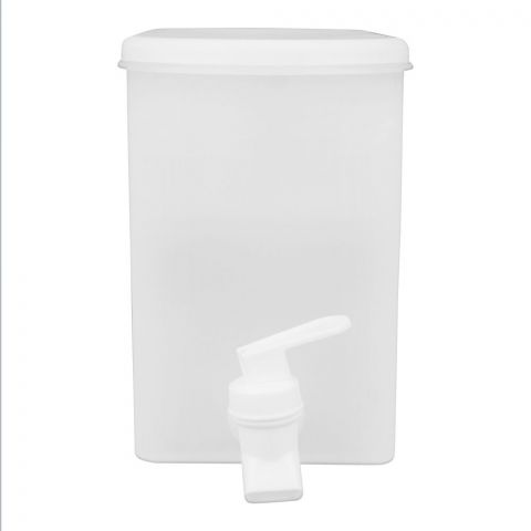 Inaaya Plastic Water Dispenser With Airtight Lid, 3.5 Liter Capacity, 100207