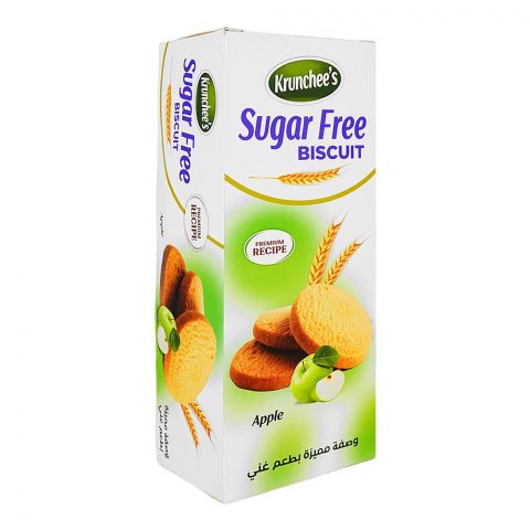 Krunchee's Sugar Free Apple Biscuit, 100gm