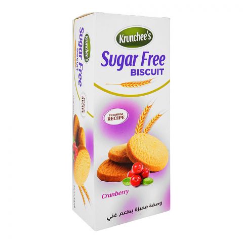 Krunchee's Sugar Free Cranberry Biscuit, 100gm