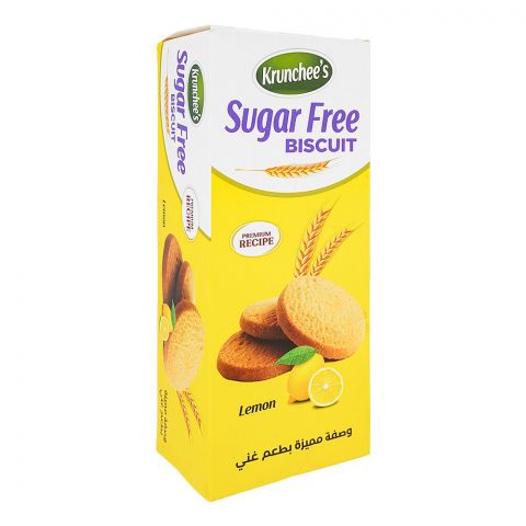 Krunchee's Sugar Free Lemon Biscuit, 100gm