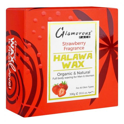 Glamourous Face Strawberry Fragrance Halawa Wax, 300g, GF-8092-D