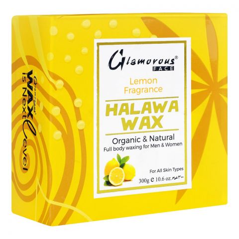 Glamourous Face Lemon Fragrance Halawa Wax, 300g, GF-8092-B