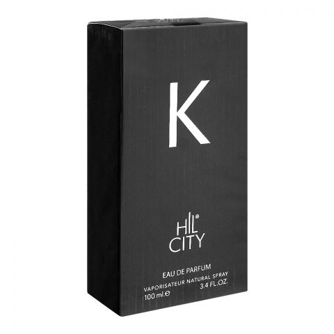 Hill City K, Eau de Parfum, For Men, 100ml