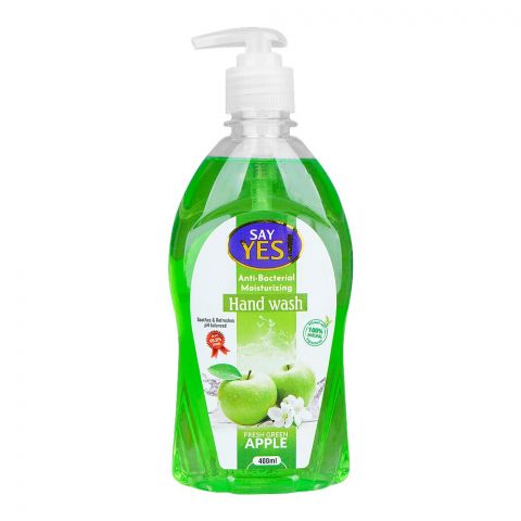 Say Yes Fresh Green Apple Anti-Bacterial Moisturizing Hand Wash, 400ml