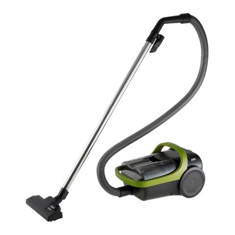 Panasonic Bagless Canister Earth Green Vacuum Cleaner, 1800W, 2.2 Liter Dust Capacity, 5.0m Cord, MC-CL603