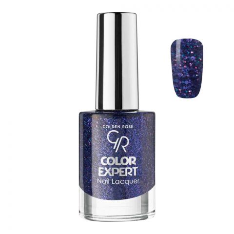Golden Rose Color Expert Glitter Nail Polish/Lacquer, 611