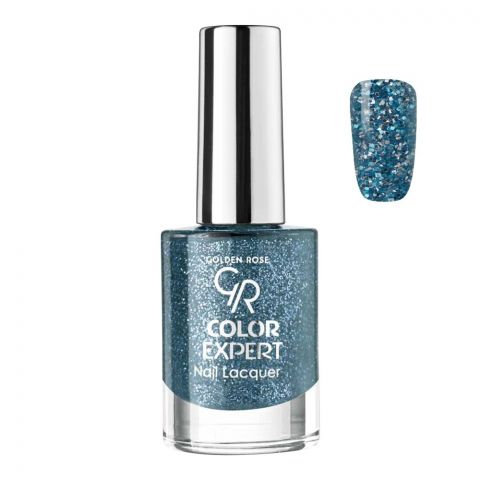 Golden Rose Color Expert Glitter Nail Polish/Lacquer, 609