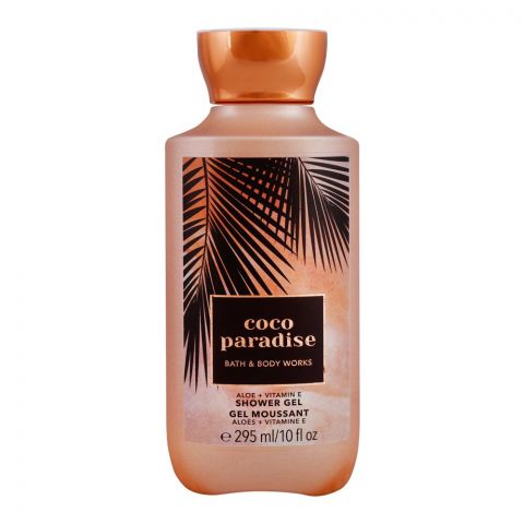 Bath & Body Works Coco Paradise Aloe+Vitamin E Shower Gel, 295ml