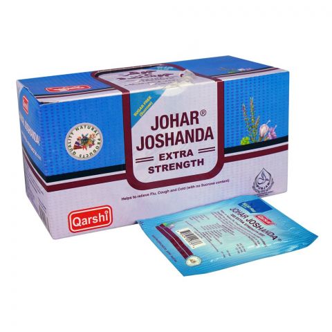 Qarshi Johar Joshanda With No Sucrose Content, Sugar Free, Relieve Flu, Cough and Cold