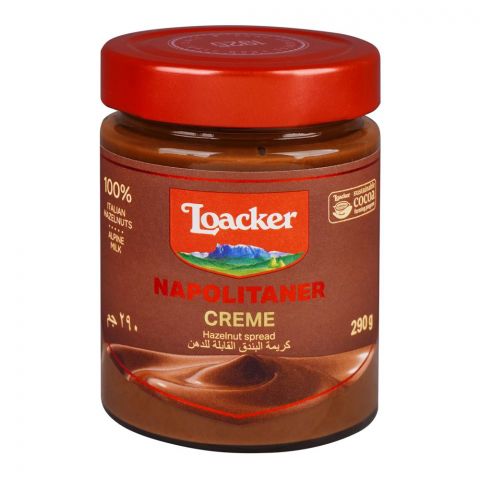 Loacker Napolitaner Creme Hazelnut Spread, 290g