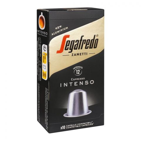 Segafredo Zanetti Espresso Intenso, Compatible Capsules For Nespresso, 51g