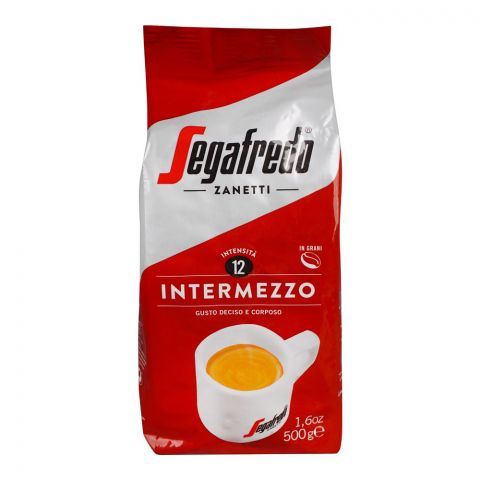 Segafredo Zanetti Espresso Intermezzo Beans Coffee, 500g