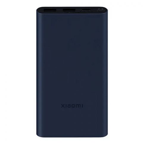 Xiaomi 22.5W Power Bank, 10000mAh Battery, USB-C Input Port, Black