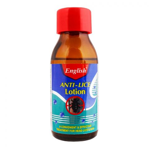 English Anti-Lice Lotion, For Head Lice & Nits, 50ml