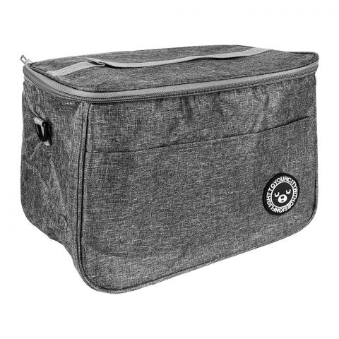 Lunch Box Food Thermal Bag, Grey