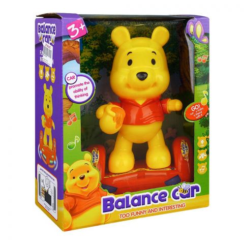 Live Long Winnie The Pooh Balance Car, Light & Music, For 3+ Years Kids, 0299