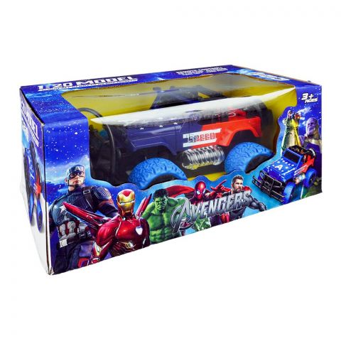 Live Long Remote Control Avengers RC Jeep, For 3+ Years Kids, DH666-17