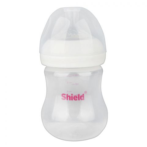 Shield Baby Essential Feeder, Wide Neck Nippee, Anti-Colic, BPA-Free, For 6M+, 180ml