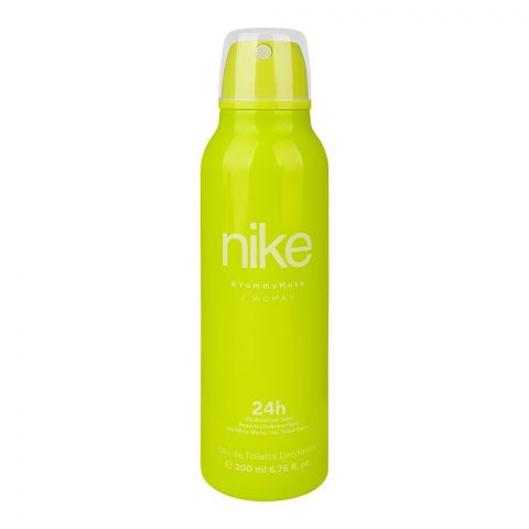 Nike Yummy Musk Deodorant Spray, Eau de Toilette, 24 Hours Lasting, For Women's, 200ml