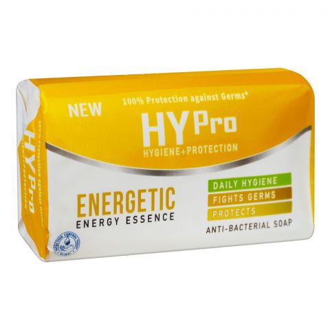 Hypro Energetic Anti-Bacterial Yellow Soap, 120g