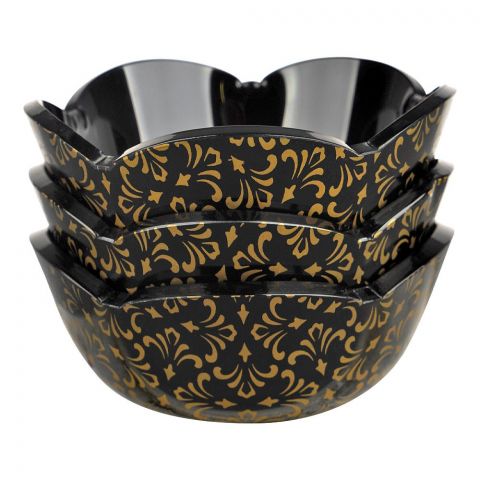 Urban Trends Star Bowl, Black, SB-01