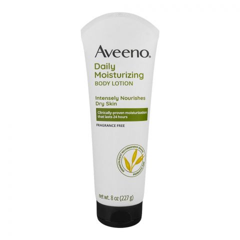 Aveeno Daily Moisturizing Lotion, Fragrance-Free, 227g