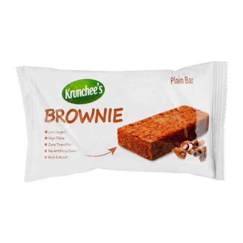 Krunchee's Brownie Plain Bar, 30g