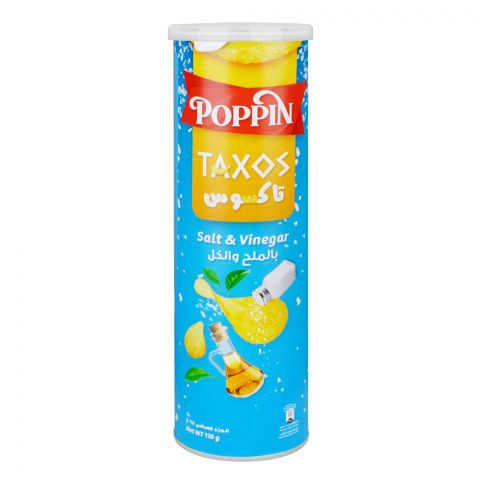 Poppin Taxos Salt & Vinegar, 110g