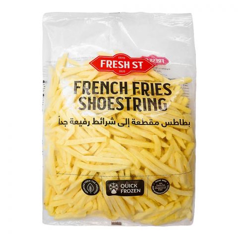 Fresh Street Shoestring French Fries, 0% Trans Fat, Cholesterol Free, 1kg