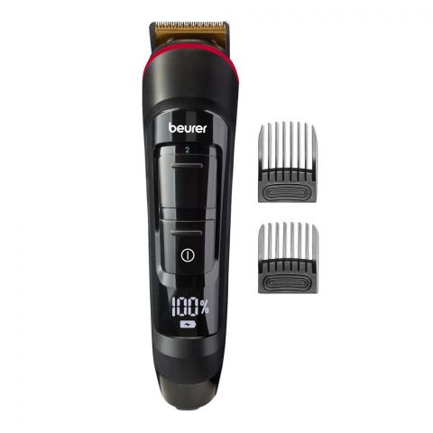 Beurer MN4X Beard Trimmer With lifelong sharpened Blades, 2-Combs Attached, 10260