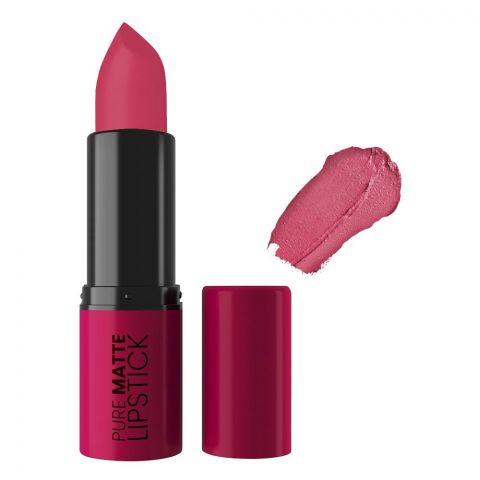 Rivaj UK Pure Matte Lipstick, Non-Drying Formula, 14