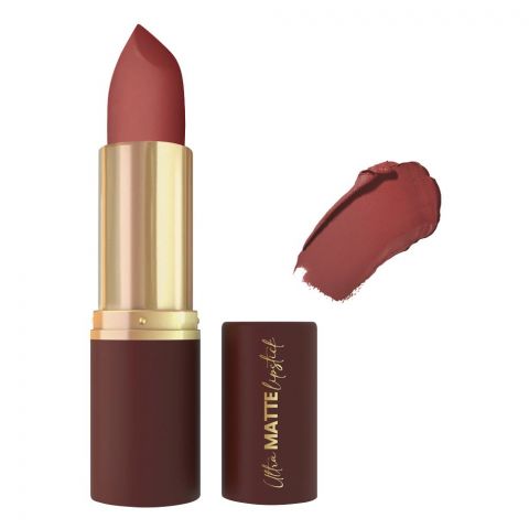 Rivaj UK Ultra Matte Lipstick, No-budge formula,  10