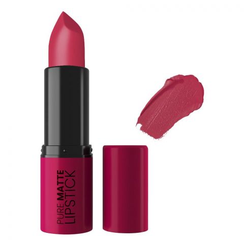 Rivaj UK Pure Matte Lipstick, Non-Drying Formula, 10