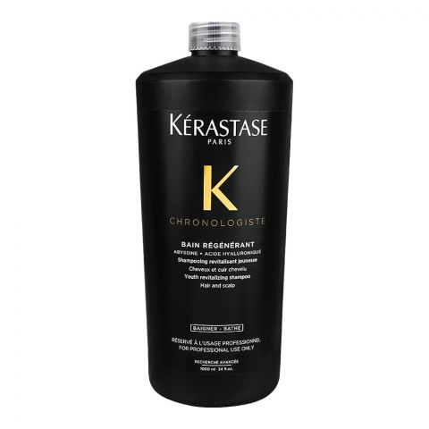 Kerastase Chronologiste Bain Regenerant Shampoo, For Hair And Scalp, 1000ml