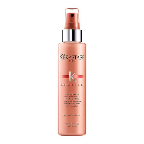 Kerastase Discipline Fluidissime Thermique Heat Protecting Spray, For Smoothing Frizzy Hair, 150ml