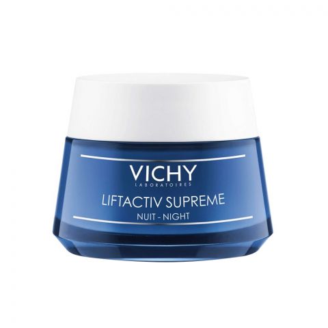 Vichy Liftactiv Supreme Anti-Wrinkle Firming Night Cream, For All Skin Types, 50ml