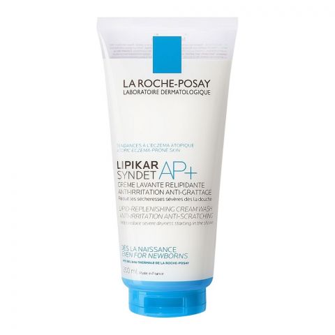 La Roche-Posay Lipikar Syndet AP+ Shower Cream Wash, Anti-Irritation, Anti-Scratching, 200ml