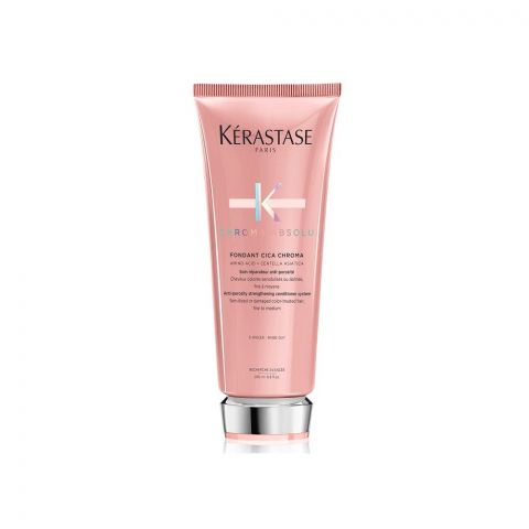 Kerastase Fondant Cica Chroma Strengthening Conditioner, For Color Treated Hair, 200ml