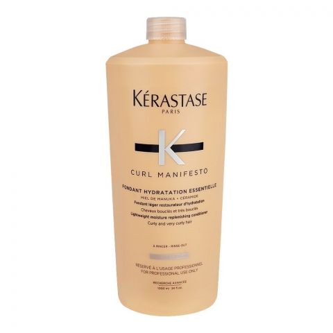 Kerastase Curl Manifesto Fondant Hydration Conditioner, For Curly and Coily Hair, 1000ml